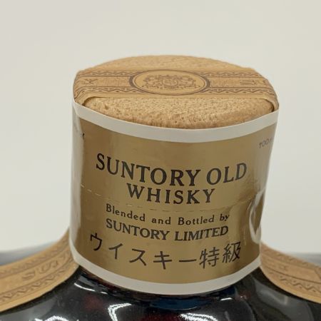 【北海道内限定発送】 OLD サントリーオールド 干支ボトル 丑歳 ウィスキー 特級 700ml 43% 未開栓