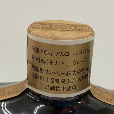 【北海道内限定発送】 OLD サントリーオールド 干支ボトル 丑歳 ウィスキー 特級 700ml 43% 未開栓