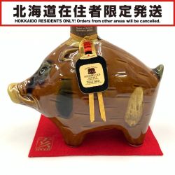 〇〇【北海道内限定発送】 OLD サントリーオールド 干支ボトル 亥歳 陶器 ウィスキー  760ml 43% Sランク 未開栓