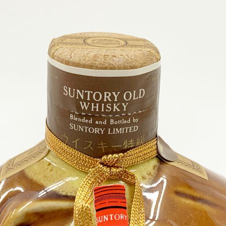 【北海道内限定発送】 OLD サントリーオールド 干支ボトル 亥歳 陶器 ウィスキー  760ml 43% 未開栓