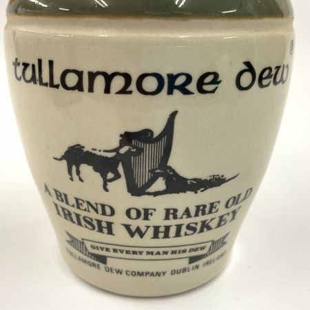  Tullamore Dew タラモア デュー 陶器ボトル アイリッシュ ウィスキー 750ml 43% 未開栓