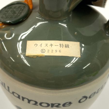  Tullamore Dew タラモア デュー 陶器ボトル アイリッシュ ウィスキー 750ml 43% 未開栓