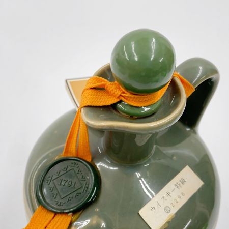  Tullamore Dew タラモア デュー 陶器ボトル アイリッシュ ウィスキー 750ml 43% 未開栓