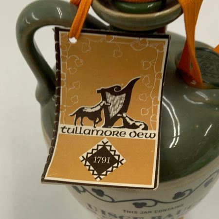  Tullamore Dew タラモア デュー 陶器ボトル アイリッシュ ウィスキー 750ml 43% 未開栓