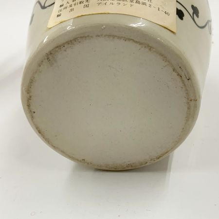  Tullamore Dew タラモア デュー 陶器ボトル アイリッシュ ウィスキー 750ml 43% 未開栓