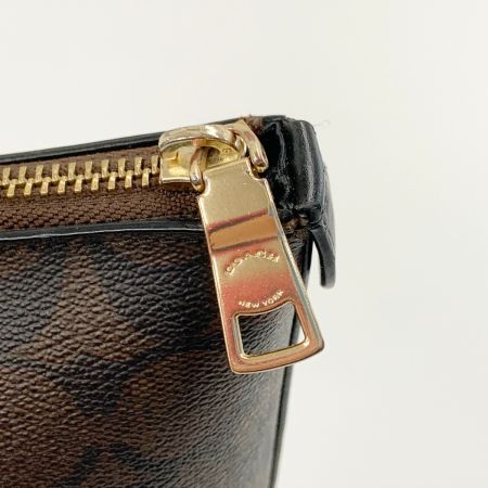  COACH コーチ ラグジュアリー シグネチャー ギャラリートート トートバッグ F79609 ブラウン