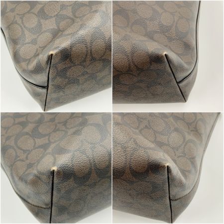  COACH コーチ ラグジュアリー シグネチャー ギャラリートート トートバッグ F79609 ブラウン