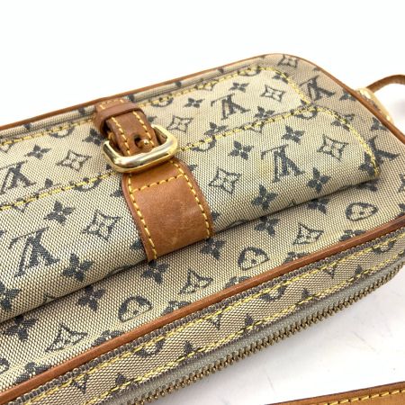  LOUIS VUITTON ルイヴィトン モノグラム ミニ ジュリエットMM ショルダーバッグ M92004 ベージュ 現状渡し 