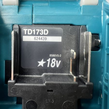  MAKITA マキタ インパクトドライバ 18v 充電器・ケース付き TD173DRGXB ブラック 未使用品