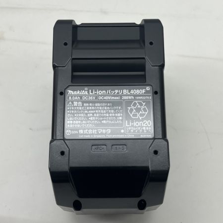  MAKITA マキタ バッテリー 未使用品 40v 8.0Ah BL4080F