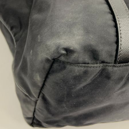 PRADA プラダ ショルダー トート ナイロン レザー ショルダーバッグ 180 ブラック 現状渡し ジャンク品