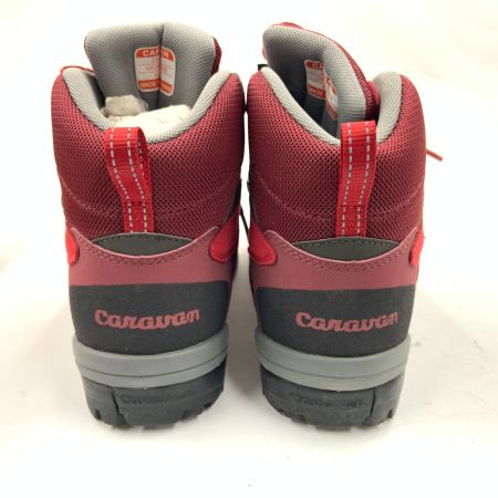  CARAVAN キャラバン トレッキングシューズ シューズ 登山靴 24.5cm  C1-02S レッド