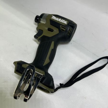  MAKITA マキタ 充電式インパクトドライバ 18V 6Ah バッテリ2本 充電器 ケース付 TD173DRGXO オリーブ 未使用品