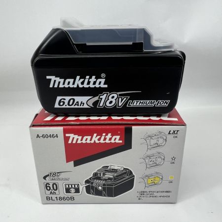  MAKITA マキタ バッテリー 未使用品 18v 6.0Ah BL1860B