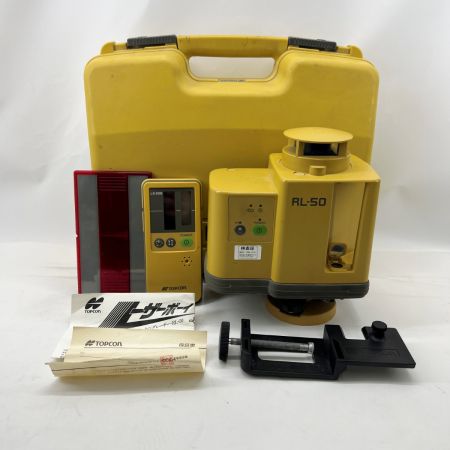  TOPCON 回転レーザー レベル ローティング レーザー RL-50 校正無 RL-50