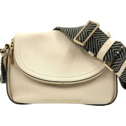 〇〇 MARC JACOBS マークジェイコブス ショルダーバッグ メッセンジャーバッグ  H132L01RE21 ベージュ Bランク