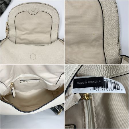  MARC JACOBS マークジェイコブス ショルダーバッグ メッセンジャーバッグ  H132L01RE21 ベージュ