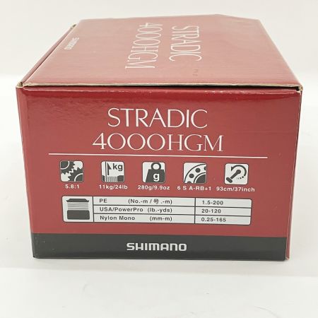  SHIMANO シマノ STRADIC 15 ストラディック 4000HGM 03416 スピニングリール