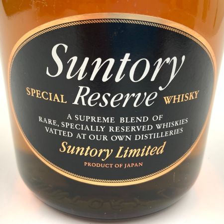 【北海道内限定発送】 reserve サントリーリザーブ SPECIAL Reserve WHISKY ウィスキー 750ｍl 43% 未開栓