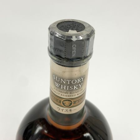 【北海道内限定発送】 reserve サントリーリザーブ SPECIAL Reserve WHISKY ウィスキー 750ｍl 43% 未開栓