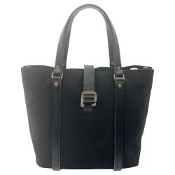 〇〇 Dakota ダコタ サンタナ トートバッグ ハンドバッグ ブラック Bランク