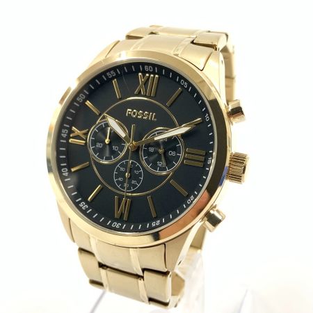  FOSSIL フォッシル クロノグラフ クォーツ 腕時計 BQ2400MSET ゴールド
