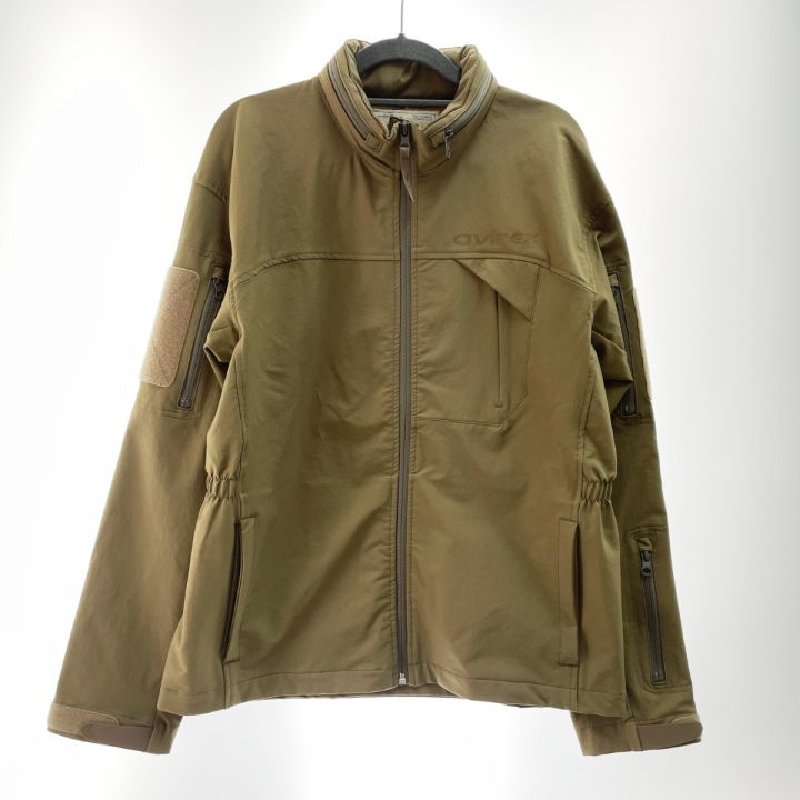 AVIREX ブラウン ミリタリージャケット