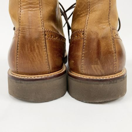  REGAL リーガル レースアップブーツ ウイングチップ サイズ26cm キャメル