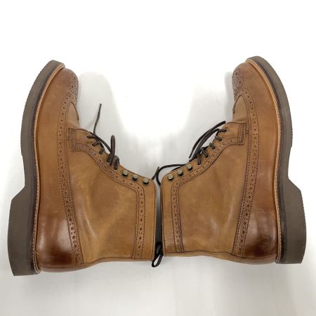  REGAL リーガル レースアップブーツ ウイングチップ サイズ26cm キャメル