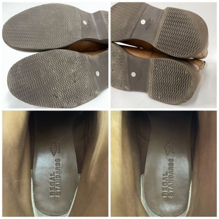  REGAL リーガル レースアップブーツ ウイングチップ サイズ26cm キャメル