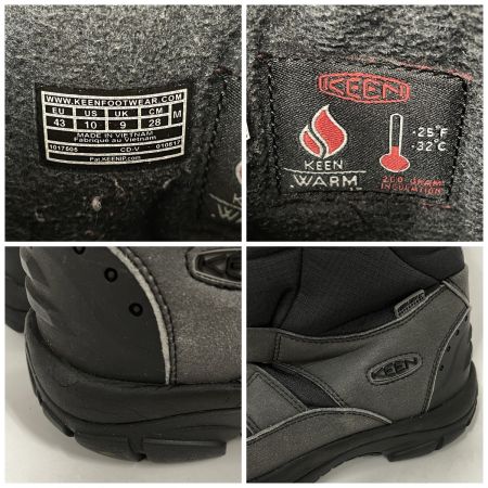  KEEN キーン メンズ ウィンターブーツ WINTERPORT II サイズ28cm グレー