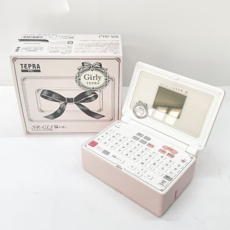  KINGJIM キングジム 「テプラ」PRO  SR-GL1 シェルピンク