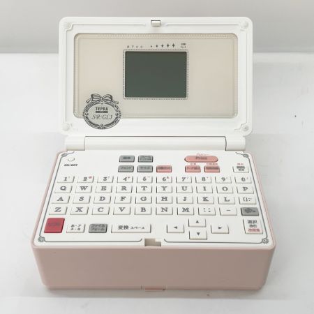  KINGJIM キングジム 「テプラ」PRO  SR-GL1 シェルピンク