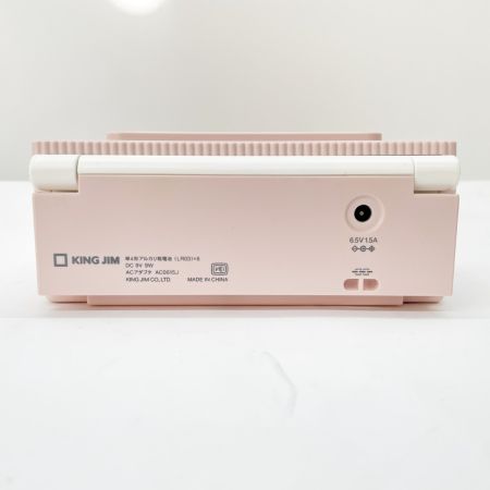  KINGJIM キングジム 「テプラ」PRO  SR-GL1 シェルピンク