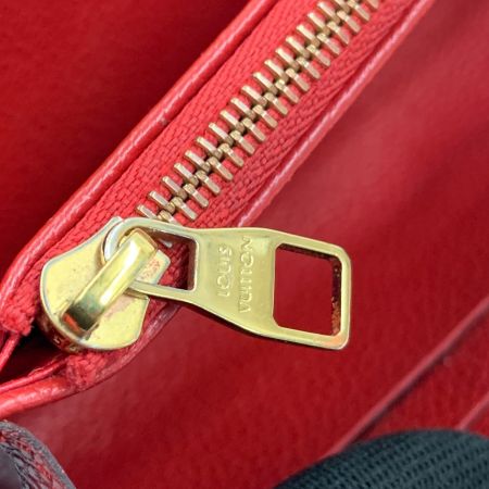  LOUIS VUITTON ルイヴィトン モノグラム アンプラント ポルトフォイユ サラ 二つ折り長財布  M62213 レッド