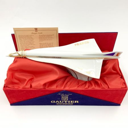  GAUTIER ゴーティエ  コンコルド コニャック ブランデー 陶器 700ml 40% 未開栓