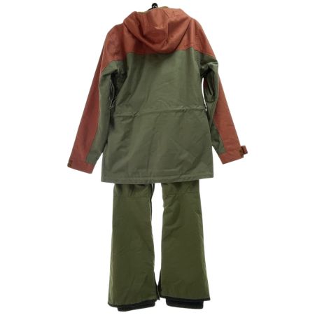  BILABONG スノーボードウェア 上下セット ジャケットL パンツM AG01L-758 カーキ