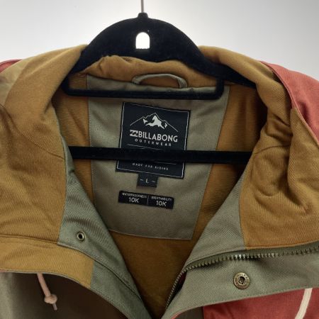  BILABONG スノーボードウェア 上下セット ジャケットL パンツM AG01L-758 カーキ