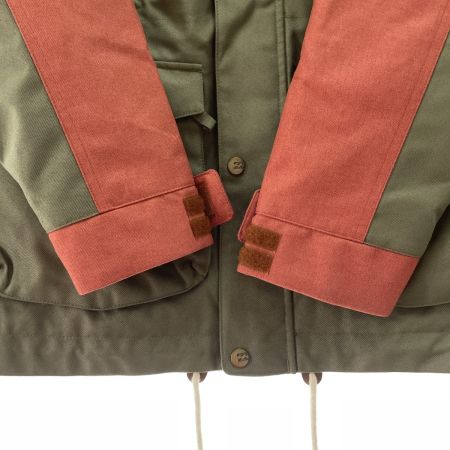  BILABONG スノーボードウェア 上下セット ジャケットL パンツM AG01L-758 カーキ