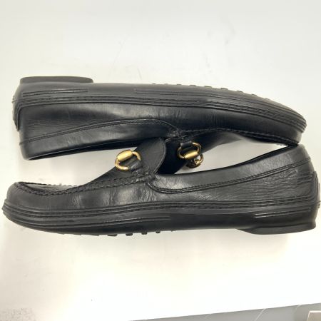  GUCCI グッチ ホースビット レザー ローファー1100208 表記サイズ 42M ブラック