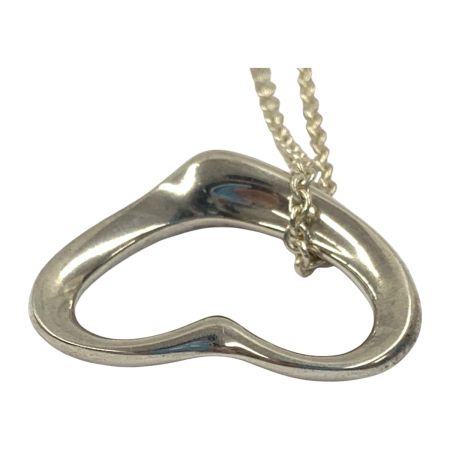  Tiffany & Co. ティファニー オープンハート チェーン ネックレス SV925 silver 925 シルバー