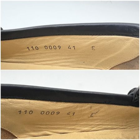  GUCCI グッチ ホースビット レザー ローファー  表記サイズ 41 E 110 0009 ブラック 現状渡し 