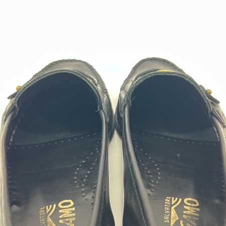  Salvatore Ferragamo サルヴァトーレフェラガモ ヴァラ ローファー 革靴 シューズ 表記サイズ 7 1/2  ブラック 現状渡し 