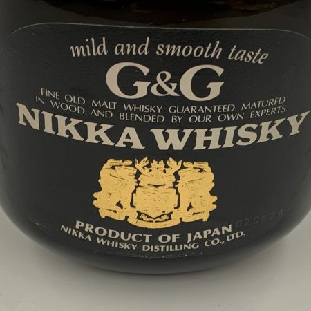 【北海道内限定発送】 NIKKA WHISKY ニッカウイスキー G＆G 黒瓶 ウィスキー 特急 760ml 43％ 未開栓