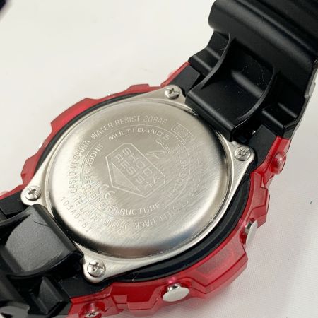  CASIO カシオ Gショック スペシャルカラー ソーラー電波クォーツ 腕時計 AGW-M100SRB レッド x ブラック