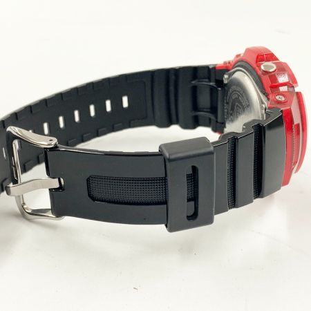  CASIO カシオ Gショック スペシャルカラー ソーラー電波クォーツ 腕時計 AGW-M100SRB レッド x ブラック