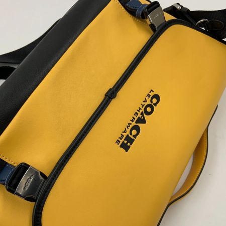  COACH コーチ リーグ バイク バイク ショルダーバッグ  C5344 イエロー