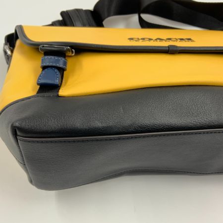  COACH コーチ リーグ バイク バイク ショルダーバッグ  C5344 イエロー