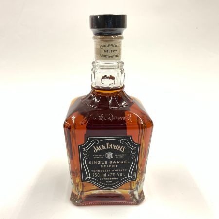  JACK DANIEL'S ジャックダニエル シングル バレル セレクト テネシー ウイスキー 750ml 47% 未開栓