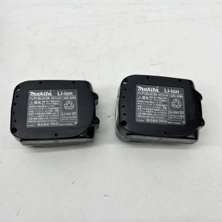  MAKITA マキタ インパクトドライバ コードレス式 14.4v TD134DX グリーン 充電器・充電池2個・ケース付